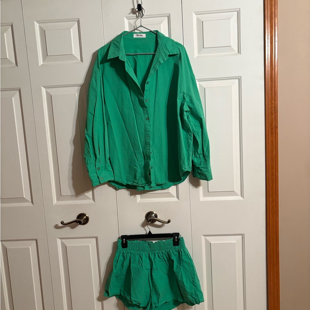 Showpo Vibrant Green Top